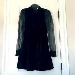 Alice and Olivia Velvet Dress Never Worn